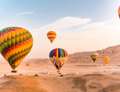 Excursion au départ dHurghada Balade en montgolfière à Louxor