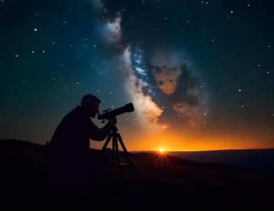 Safari d'observation des étoiles avec télescope pour quad et dîner